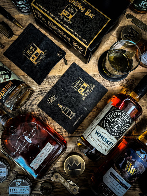 Whiskey Log Book 20 Pages – Bourbon Tasting Journal | Made in USA All American Maker 