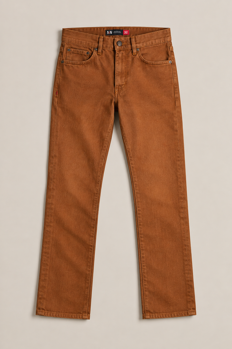 Nelson Whiskey Stained Denim Jeans – 12.2 Oz Raw Selvage Slim Straight | Made in USA Marc Nelson  Denim Jeans