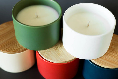 White Evoke Mini Shanti + Tula  Home Decor