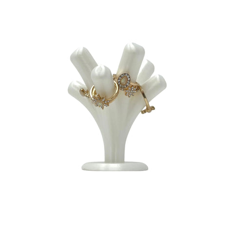 White Tree Jewelry Ring Display Organizer 3.5 Inch – Made in USA Chatelet Manufacturing 