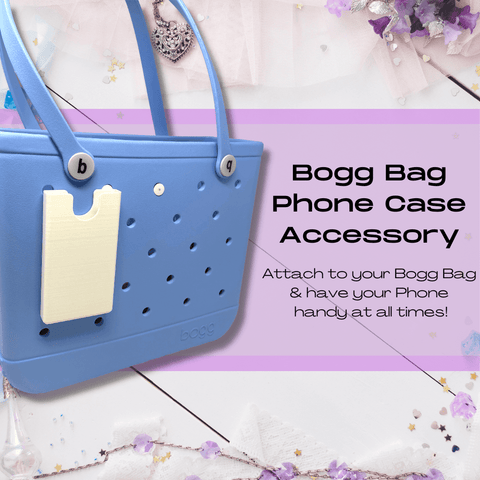 Bogg Bag Phone Holder Charm – Handy Tote Bag Accessory | Made in USA Chatelet Manufacturing 
