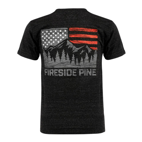 Whitebark Pine Lightweight American-made Tee Fireside Pine  Men's Shirt