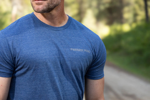 Whitebark Pine Lightweight American-made Tee Fireside Pine  Men's Shirt