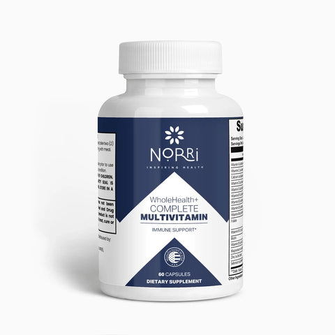 WholeHealth Plus Immune Support Multivitamin Capsules – 60 Count | Made in USA Norri Nutrition  Vitamins & Minerals