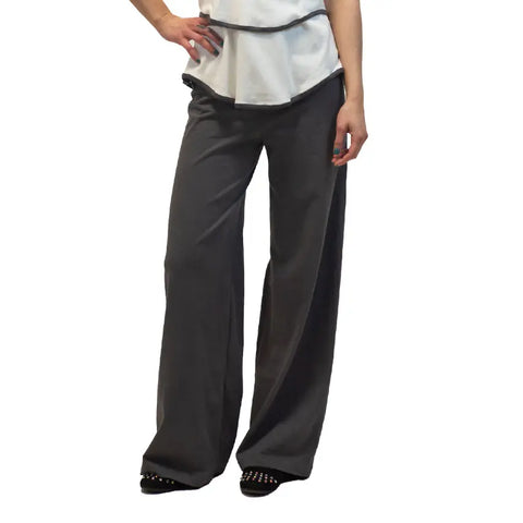 Wide Leg Organic Cotton Pants – High Waist Comfort – Handmade in USA Spiritex | Sustainable Apparel  Women's Pants & Shorts