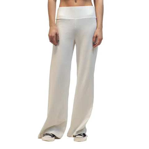 Wide Leg Organic Cotton Pants – High Waist Comfort – Handmade in USA Spiritex | Sustainable Apparel  Women's Pants & Shorts