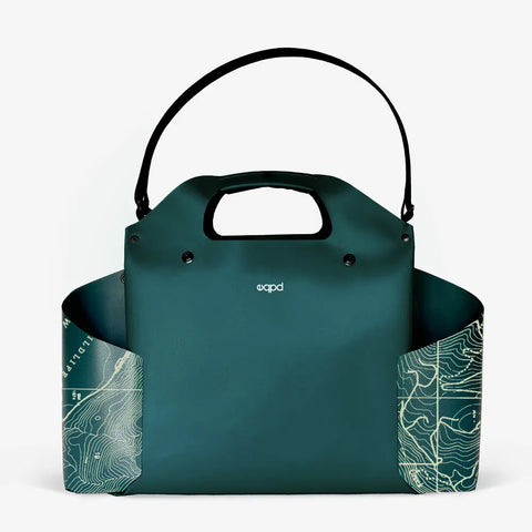 WideTote Methow Map Tote Bag – Organized Outdoor Carryall | Made in USA eqpd  Totes