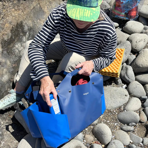 WideTote Organizer Bag – Multipurpose Travel Tote With Compartments | Made in USA eqpd