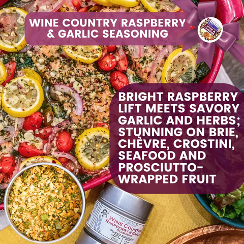 Wine & Cheese Seasonings Gift Set – Trio of Gourmet Blends 3-Pack | Made in USA Gustus Vitae  Collections & Gift Sets