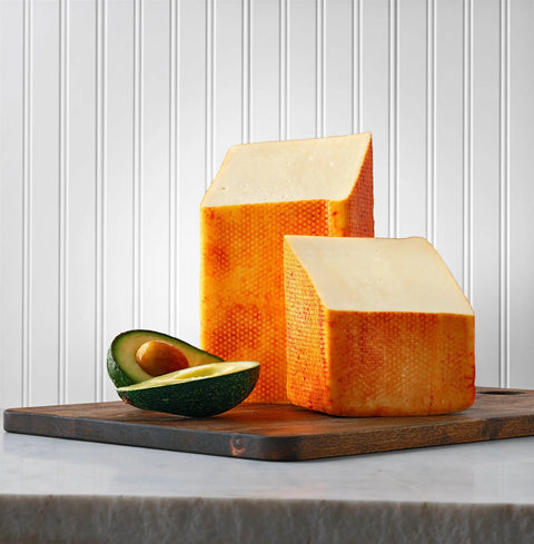 Wisconsin Muenster Cheese – Semi-Soft 14-19oz Blocks | Artisan Handcrafted Dairy | Made in USA Keystone Cheese  Cheese