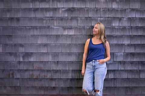 Women's Classic Merino Wool Tank Top – Soft Breathable Fabric | Manufactured in USA Ramblers Way  Womens Tops