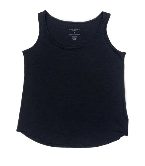 Women's Classic Merino Wool Tank Top – Soft Breathable Fabric | Manufactured in USA Ramblers Way  Womens Tops