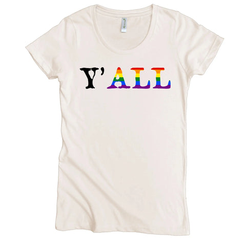 Women’s Equality Y’all Graphic T-Shirt – Organic Cotton Jersey | Made in USA Spiritex | Sustainable Apparel  Women's Graphic Tees