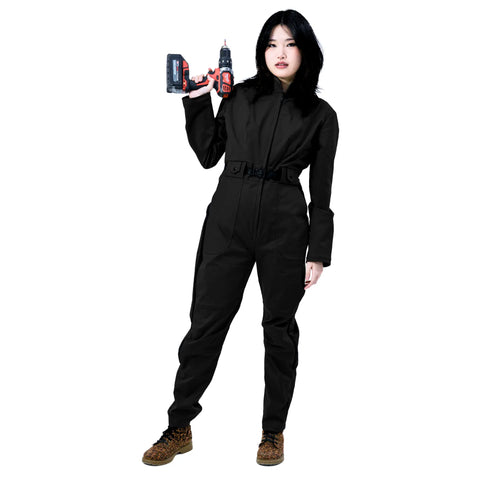 Women’s Future Forward Tactical Flight Suit – Durable Aviation Jumpsuit | Made in USA GIRL IN SPACE CLUB™