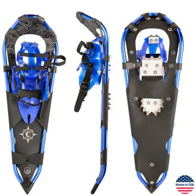 Women's Leadville 29 Blue Backcountry Snowshoes 29 Inch – Made in USA Crescent Moon  item