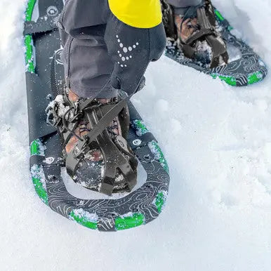 Women's Leadville 29 Blue Backcountry Snowshoes 29 Inch – Made in USA Crescent Moon  item