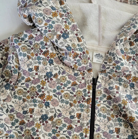 Women’s Organic Cotton Fleece Full Zip Hoodie – Soft Brushed Fabric – Relaxed Fit | Made in USA Adventure Clothes Company  Womens