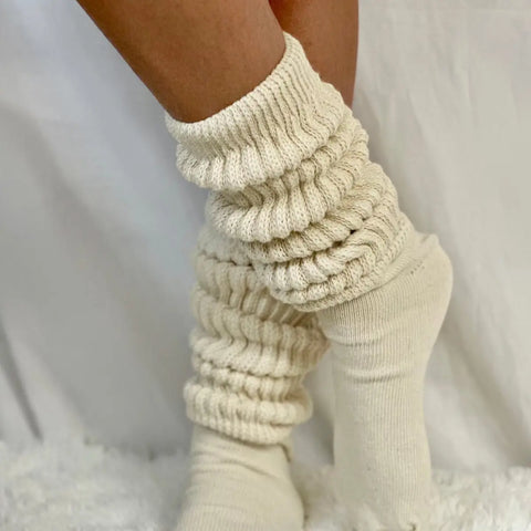 Women’s Slouch Cotton Socks – Soft Natural Comfort | Made in USA Catherine Cole  socks