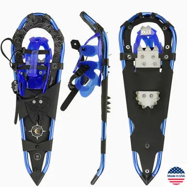 Women’s Trail Snowshoes 24.5 Inch Blue – Lightweight Design | Made in USA Crescent Moon  item