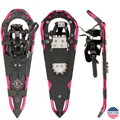 Women’s Trail Snowshoes Vail 24.5 Inch Pink – Lightweight | Made in USA Crescent Moon  item