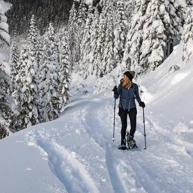 Women’s Trail Snowshoes Vail 24.5 Inch Silver – Made in USA Crescent Moon  item