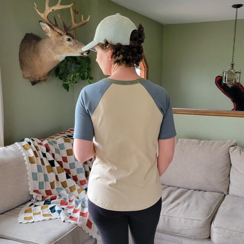 Womens Baseball Tee Adventure Clothes Company  tshirt