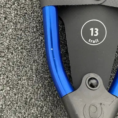 Womens Trail Snowshoes - Vail 24.5 Blue - Scratch & Save Crescent Moon  item