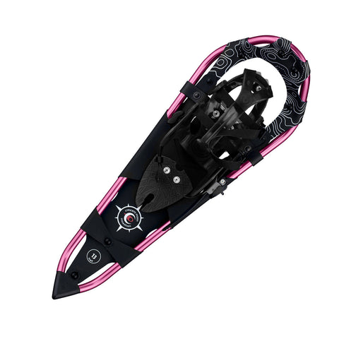 Women’s Trail Snowshoes Vail 24.5 Inch Pink – Lightweight | Made in USA Crescent Moon  item