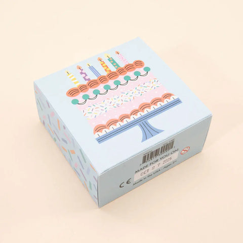 Wooden Birthday Wish Puzzle Set for Toddlers – Eco-Friendly Sustainable Basswood Educational Toy | Made in USA Uncle Goose  Decor