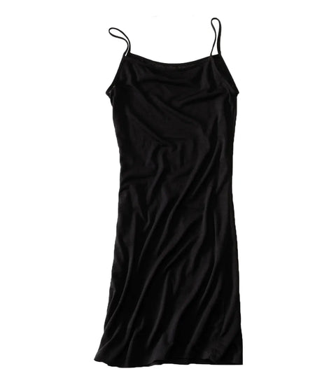 Wool Camisole Slip RamblersWay  Womens Tops 90.00 Black / X-Large