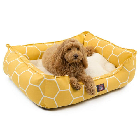 Hexo Shapes Premium Dog Lounge Bed – Cozy Pet Cushion – Made in USA by Majestic Pet Products Majestic Pet 