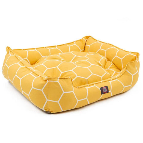 Hexo Shapes Premium Dog Lounge Bed – Cozy Pet Cushion – Made in USA by Majestic Pet Products Majestic Pet 