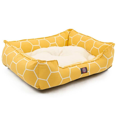 Hexo Shapes Premium Dog Lounge Bed – Cozy Pet Cushion – Made in USA by Majestic Pet Products Majestic Pet 