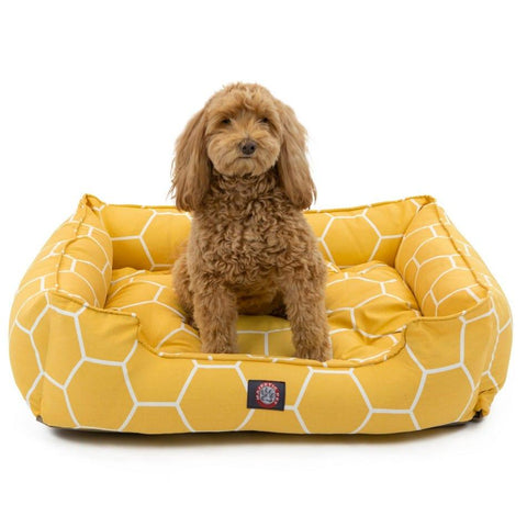 Hexo Shapes Premium Dog Lounge Bed – Cozy Pet Cushion – Made in USA by Majestic Pet Products Majestic Pet 