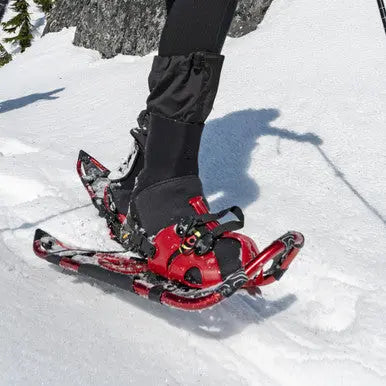 Yellowstone 24.5 Inch Ultra Lightweight Trail Yellow Snowshoes | Made in USA Crescent Moon  item