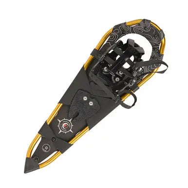 Yellowstone 24.5 Inch Ultra Lightweight Trail Yellow Snowshoes | Made in USA Crescent Moon  item