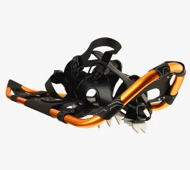 Yellowstone 24.5 Inch Yellow Lightweight Snowshoes – Ultra Grip | Made in USA Crescent Moon  item