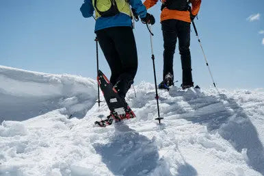Yellowstone 24.5 Inch Yellow Lightweight Snowshoes – Ultra Grip | Made in USA Crescent Moon  item