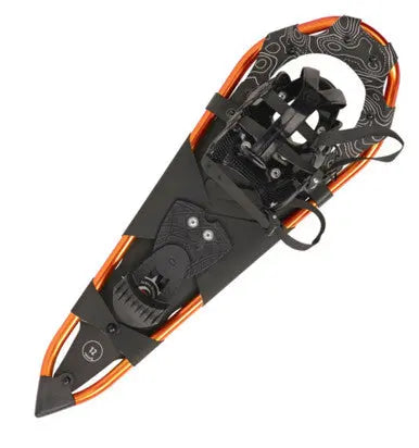 Yellowstone 24.5 Inch Yellow Lightweight Snowshoes – Ultra Grip | Made in USA Crescent Moon  item