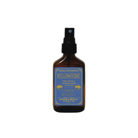 Yellowstone Cabin Spray Good & Well Supply Co.  Cabin Spray