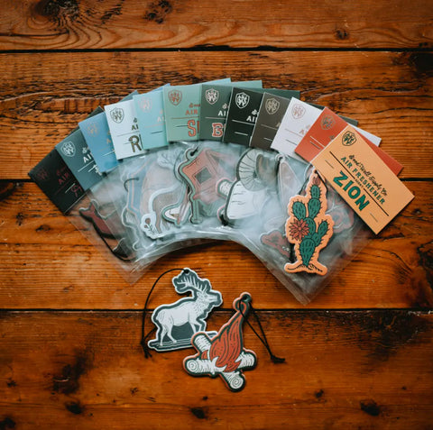 Yellowstone National Park Air Freshener Good & Well Supply Co.  Vehicle Air Fresheners