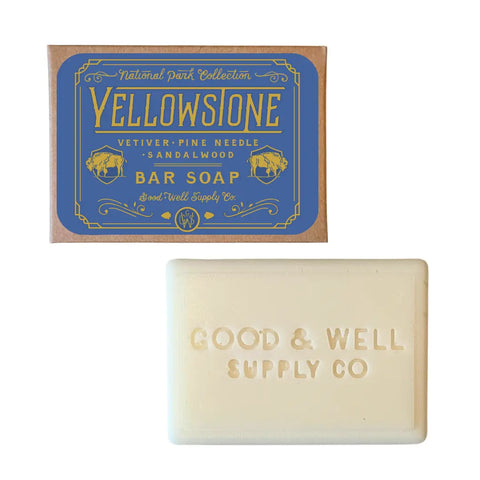 Yellowstone National Park Bar Soap Good & Well Supply Co.  Bar Soap