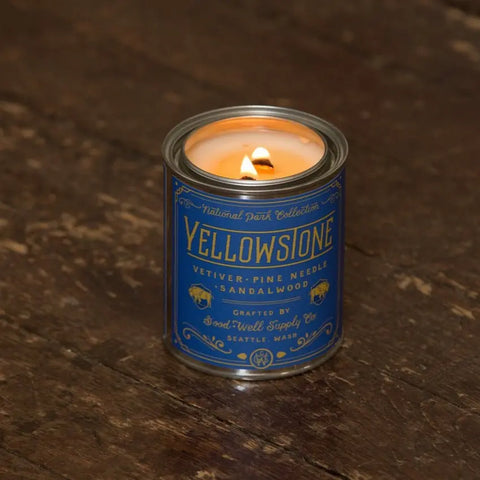 Yellowstone National Park Candle Good & Well Supply Co.  Candles