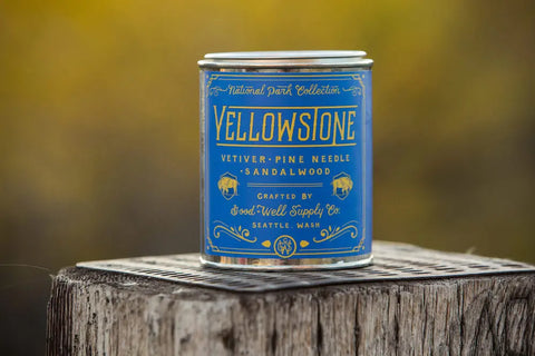 Yellowstone National Park Candle Good & Well Supply Co.  Candles