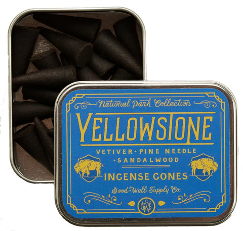 Yellowstone National Park Incense Good & Well Supply Co.  Incense