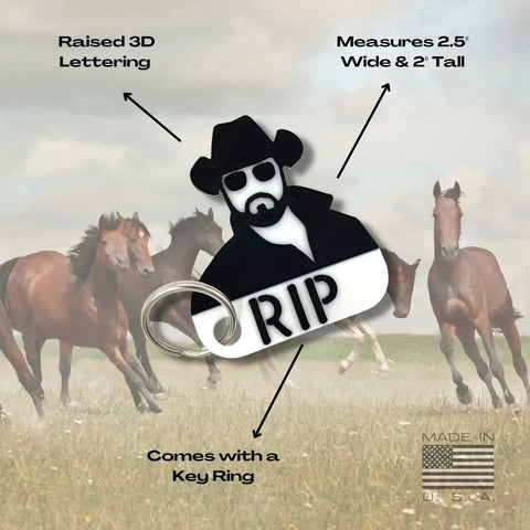 Yellowstone Rip Wheeler Keychain 2.5 Inch – Durable Design | Made in USA Chatelet Manufacturing 