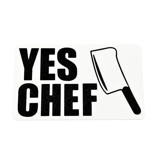 Yes Chef Kitchen Magnet – Handmade Kitchen Decor | Made in USA Chatelet Manufacturing 