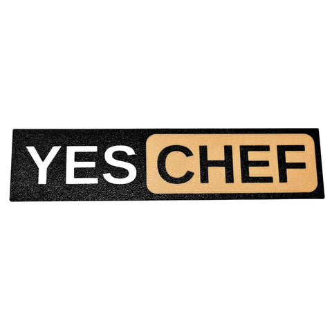 Yes Chef Kitchen Magnet – Handmade Kitchen Decor | Made in USA Chatelet Manufacturing 