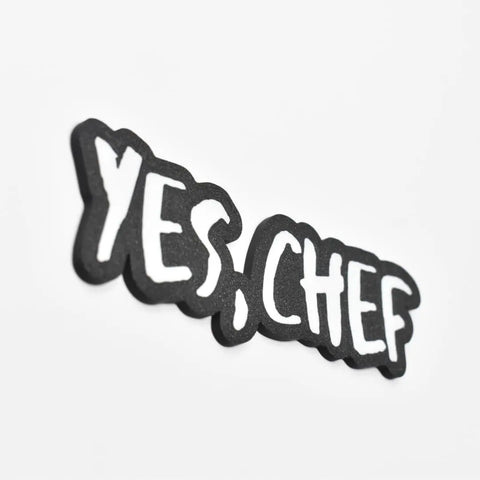 Yes Chef Kitchen Magnet – Handmade Kitchen Decor | Made in USA Chatelet Manufacturing 