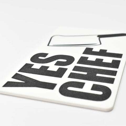 Yes Chef Kitchen Magnet – Handmade Kitchen Decor | Made in USA Chatelet Manufacturing 